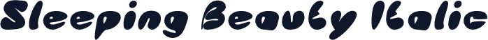 Sleeping Beauty Italic