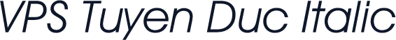 VPS Tuyen Duc Italic