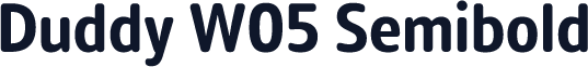 Duddy W05 Semibold
