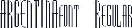 ARGENTINAfont Regular
