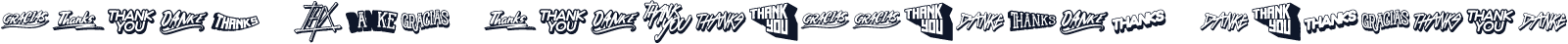 Thank You Handlettering Regular