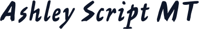 Ashley Script MT
