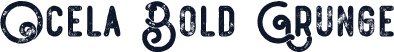 Ocela Bold Grunge