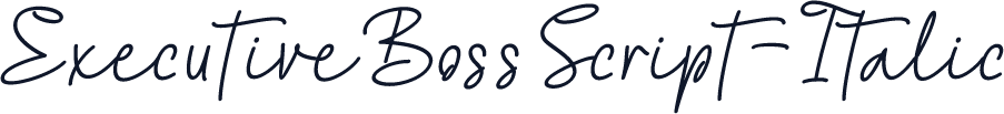 ExecutiveBossScript-Italic
