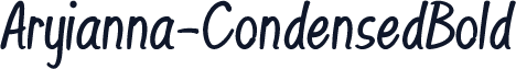 Aryianna-CondensedBold