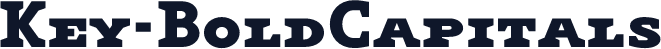 Key-BoldCapitals