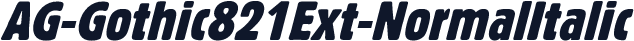 AG-Gothic821Ext-NormalItalic