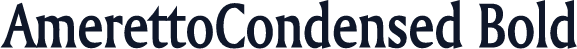 AmerettoCondensed Bold