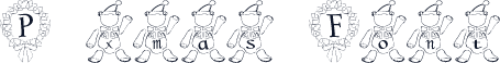 P-xmas Font