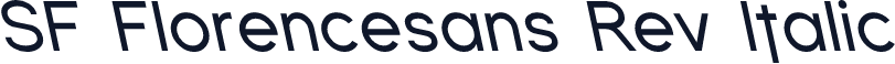 SF Florencesans Rev Italic