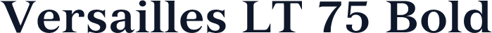 Versailles LT 75 Bold
