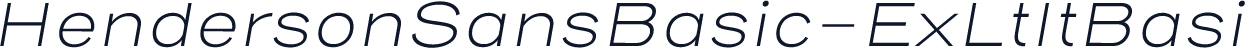 HendersonSansBasic-ExLtItBasi