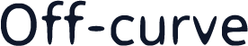 Off-curve
