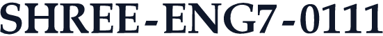 SHREE-ENG7-0111