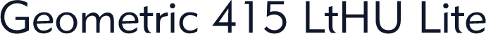 Geometric 415 LtHU Lite
