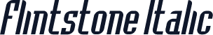 Flintstone Italic