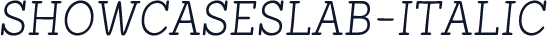 ShowcaseSlab-Italic