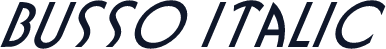 Busso Italic