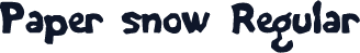 Paper snow Regular