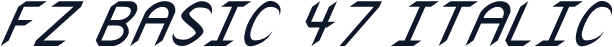 FZ BASIC 47 ITALIC