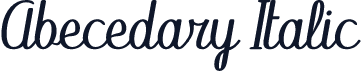 Abecedary Italic