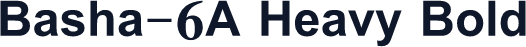 Basha-6A Heavy Bold
