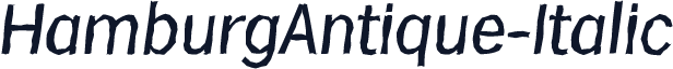 HamburgAntique-Italic