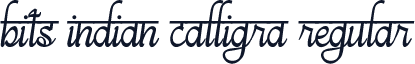bits indian calligra Regular