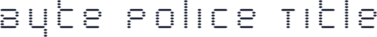 Byte Police Title