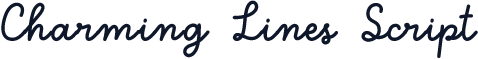 Charming Lines Script