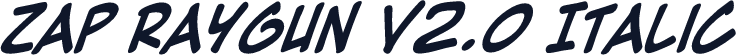 Zap Raygun V2.0 Italic