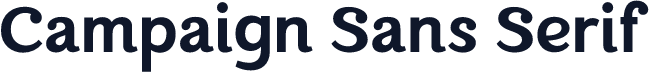 Campaign Sans Serif