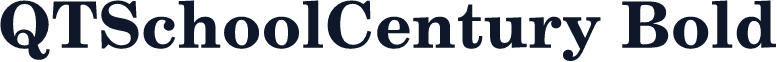 QTSchoolCentury Bold