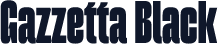 Gazzetta Black