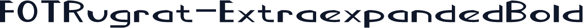 FOTRugrat-ExtraexpandedBold