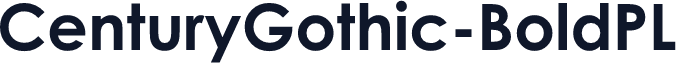 CenturyGothic-BoldPL