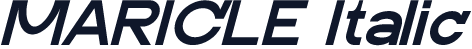 MARICLE Italic