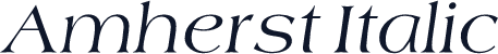 Amherst Italic
