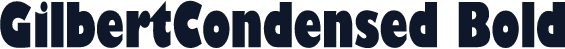 GilbertCondensed Bold