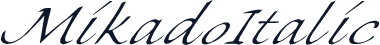 MikadoItalic