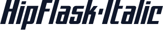 HipFlask-Italic