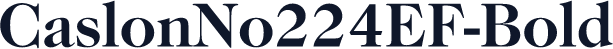 CaslonNo224EF-Bold