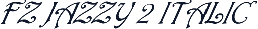 FZ JAZZY 2 ITALIC