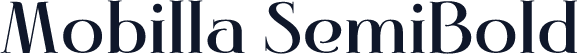 Mobilla SemiBold