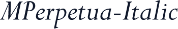 MPerpetua-Italic