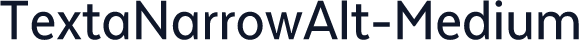 TextaNarrowAlt-Medium