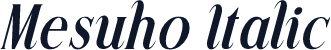 Mesuho Italic