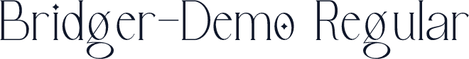 Bridger-Demo Regular