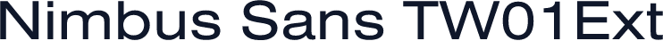 Nimbus Sans TW01Ext