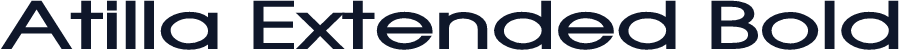 Atilla Extended Bold